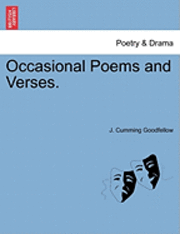 bokomslag Occasional Poems and Verses.