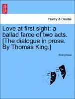 Anonymous - Love at First Sight, Häftad