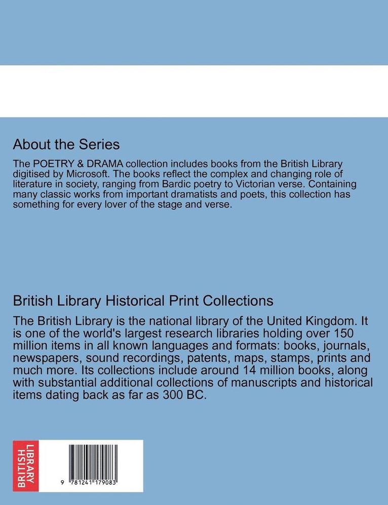 Mount Caburn. a Poem, Etc.