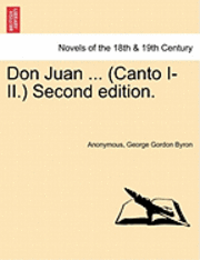 bokomslag Don Juan ... (Canto I.) Second Edition.