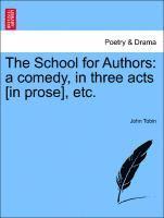 bokomslag School for Authors
