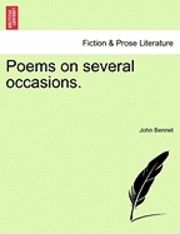 Poems on Several Occasions. 1