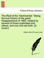 Raid of the "Detrimental." Being the True History of the Great Disappearance of 1862; Related by Several of Those Implicated and Others; And Now First Set Forth. [A Novel.]