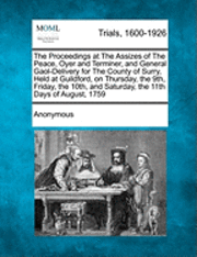 bokomslag The Proceedings at the Assizes of the Peace, Oyer and Terminer, and General Gaol-Delivery for the County of Surry, Held at Guildford, on Thursday, the 9th, Friday, the 10th, and Saturday, the 11th