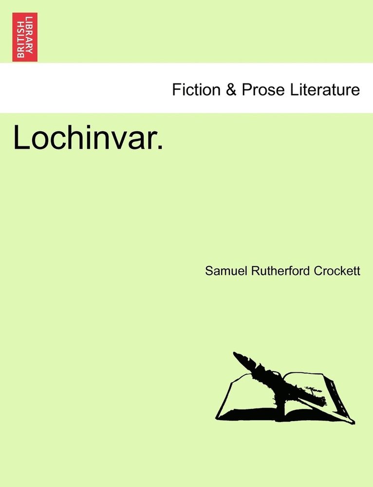 Lochinvar. 1