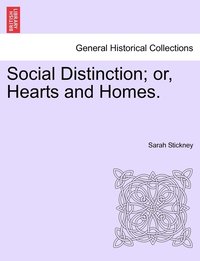 bokomslag Social Distinction; or, Hearts and Homes.