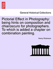 bokomslag Pictorial Effect in Photography: Being Hints on Composition and Chiaroscuro for Photographers. to Which Is Added a Chapter on Combination Painting.