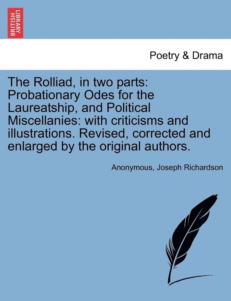 The Rolliad, in two parts 1