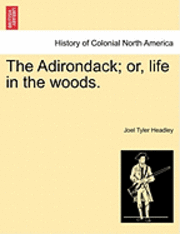 Joel Tyler Headley - The Adirondack; Or, Life in the Woods., Häftad