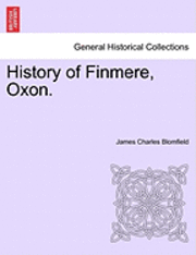 bokomslag History of Finmere, Oxon.