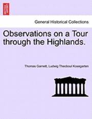 bokomslag Observations on a Tour Through the Highlands.