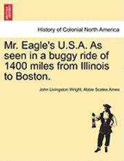 bokomslag Mr. Eagle's U.S.A. as Seen in a Buggy Ride of 1400 Miles from Illinois to Boston.
