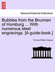 bokomslag Bubbles from the Brunnen of Homburg ... with Numerous Steel Engravings. [A Guide-Book.]