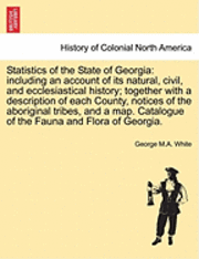 Statistics of the State of Georgia 1