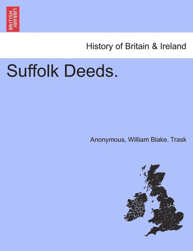 Suffolk Deeds. 1