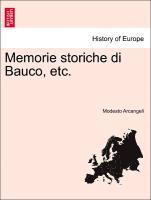 Memorie Storiche Di Bauco, Etc. 1