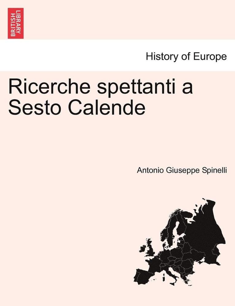 Ricerche Spettanti a Sesto Calende 1