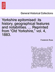 bokomslag Yorkshire Epitomised