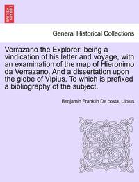 bokomslag Verrazano the Explorer