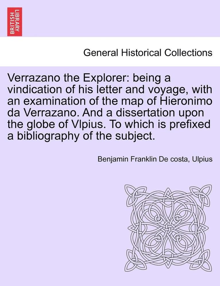 Verrazano the Explorer 1