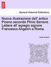 bokomslag Nuova Illustrazione Dell' Antico Piceno Secondo Plinio Seniore. Lettere All' Egregio Signore Francesco Angelini a Roma.