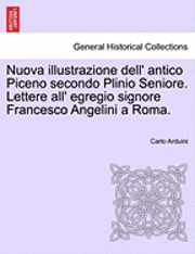 Nuova Illustrazione Dell' Antico Piceno Secondo Plinio Seniore. Lettere All' Egregio Signore Francesco Angelini a Roma. 1