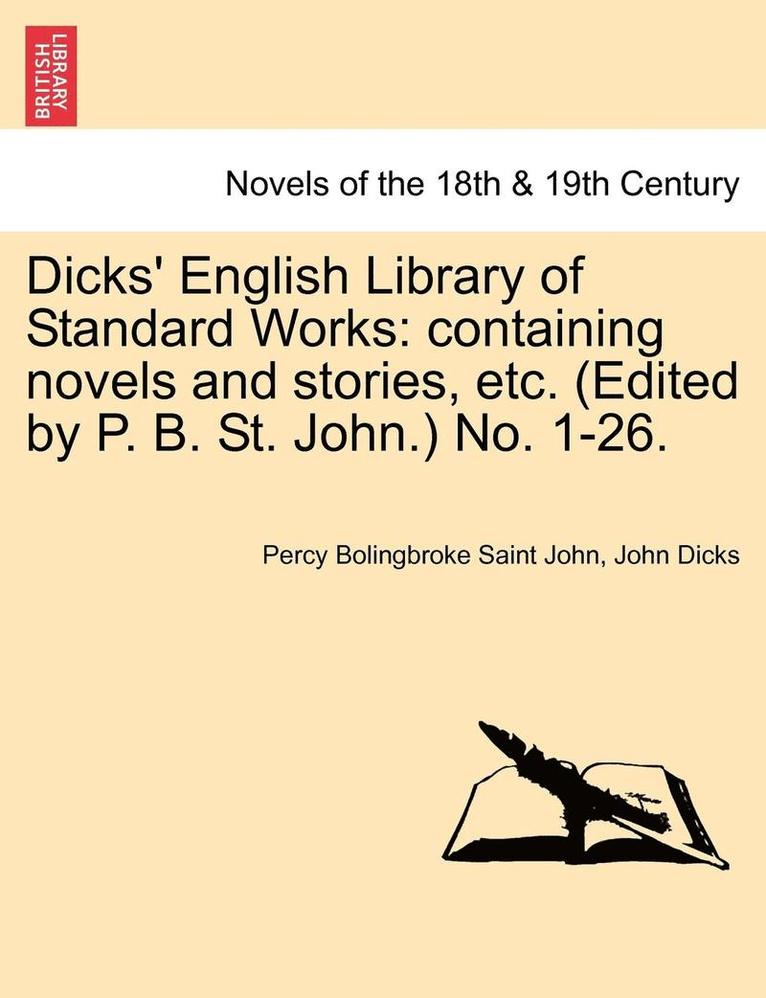 Dicks' English Library of Standard Works 1