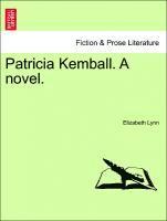 bokomslag Patricia Kemball. a Novel.