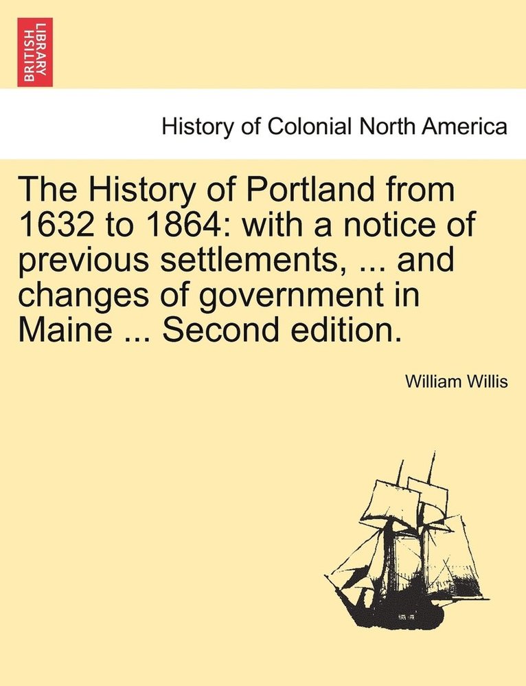 History of Portland from 1632 to 1864