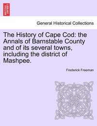 bokomslag The History of Cape Cod