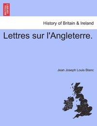 bokomslag Lettres sur l'Angleterre.
