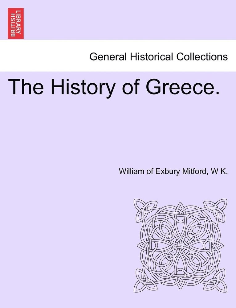 The History of Greece. 1