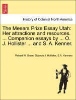 bokomslag The Meears Prize Essay Utah