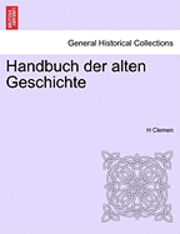 bokomslag Handbuch Der Alten Geschichte