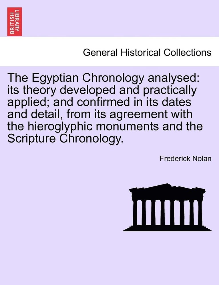 Egyptian Chronology analysed