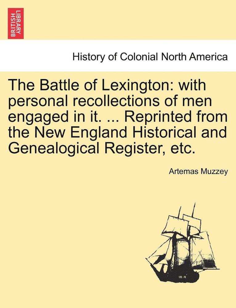 The Battle of Lexington 1