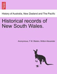 bokomslag Historical records of New South Wales.