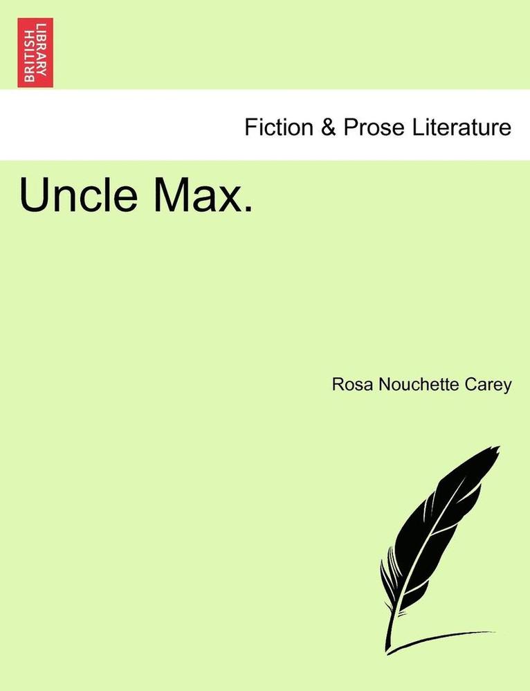 Uncle Max. 1