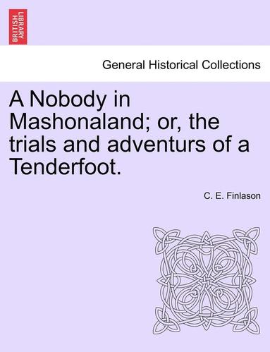 bokomslag A Nobody in Mashonaland; Or, the Trials and Adventurs of a Tenderfoot.