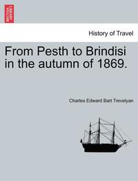 bokomslag From Pesth to Brindisi in the Autumn of 1869.