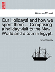 bokomslag Our Holidays! and How We Spent Them ... Comprising a Holiday Visit to the New World and a Tour in Egypt.