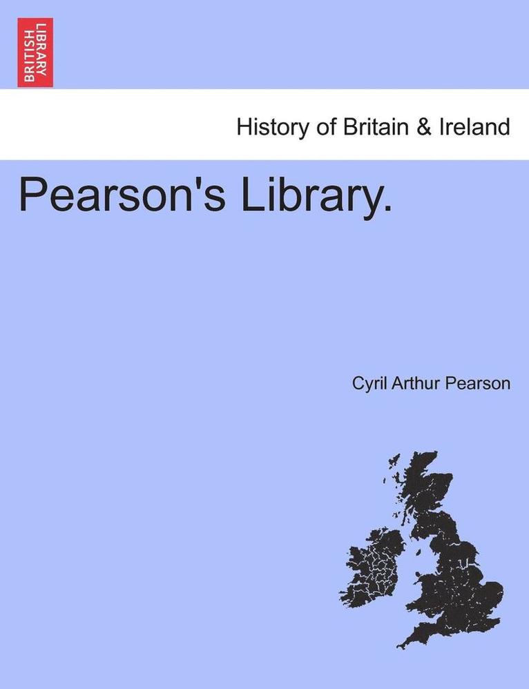 Pearson's Library. 1