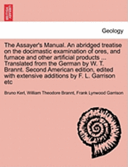 Bruno Kerl, William Theodore Brannt - The Assayer's Manual. an Abridged Treatise on the Docimastic Examination of Ores, and Furnace and Other Artificial Products ... Translated from the Ge, Häftad