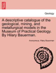 Anonymous, Hilary Bauerman - A Descriptive Catalogue of the Geological, Mining, and Metallurgical Models in the Museum of Practical Geology. by Hilary Bauerman., Häftad
