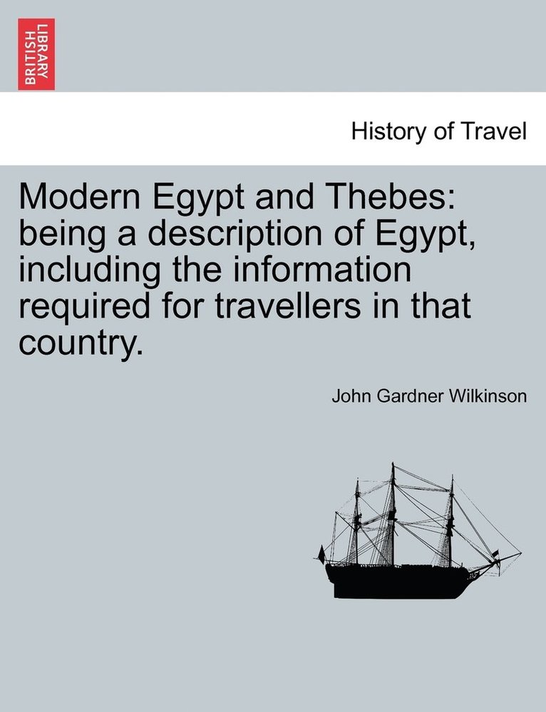 Modern Egypt and Thebes 1