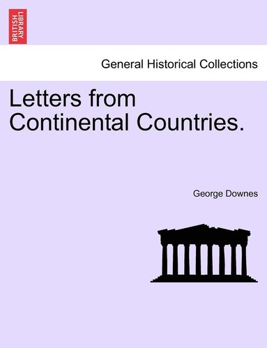 bokomslag Letters from Continental Countries.