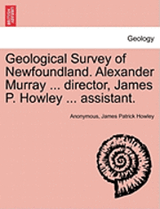 Anonymous, James Patrick Howley - Geological Survey of Newfoundland. Alexander Murray ... director, James P. Howley ... assistant., Häftad