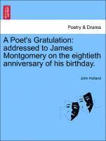 bokomslag A Poet's Gratulation
