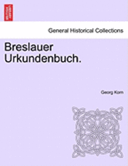 bokomslag Breslauer Urkundenbuch.