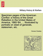 bokomslag Specimen Pages of the American Conflict